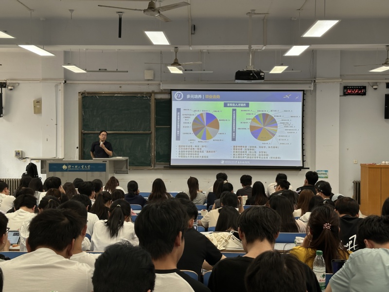 【博学讲堂】数学与信息科学学院举办南京信息工程大学研究生招生宣讲会
